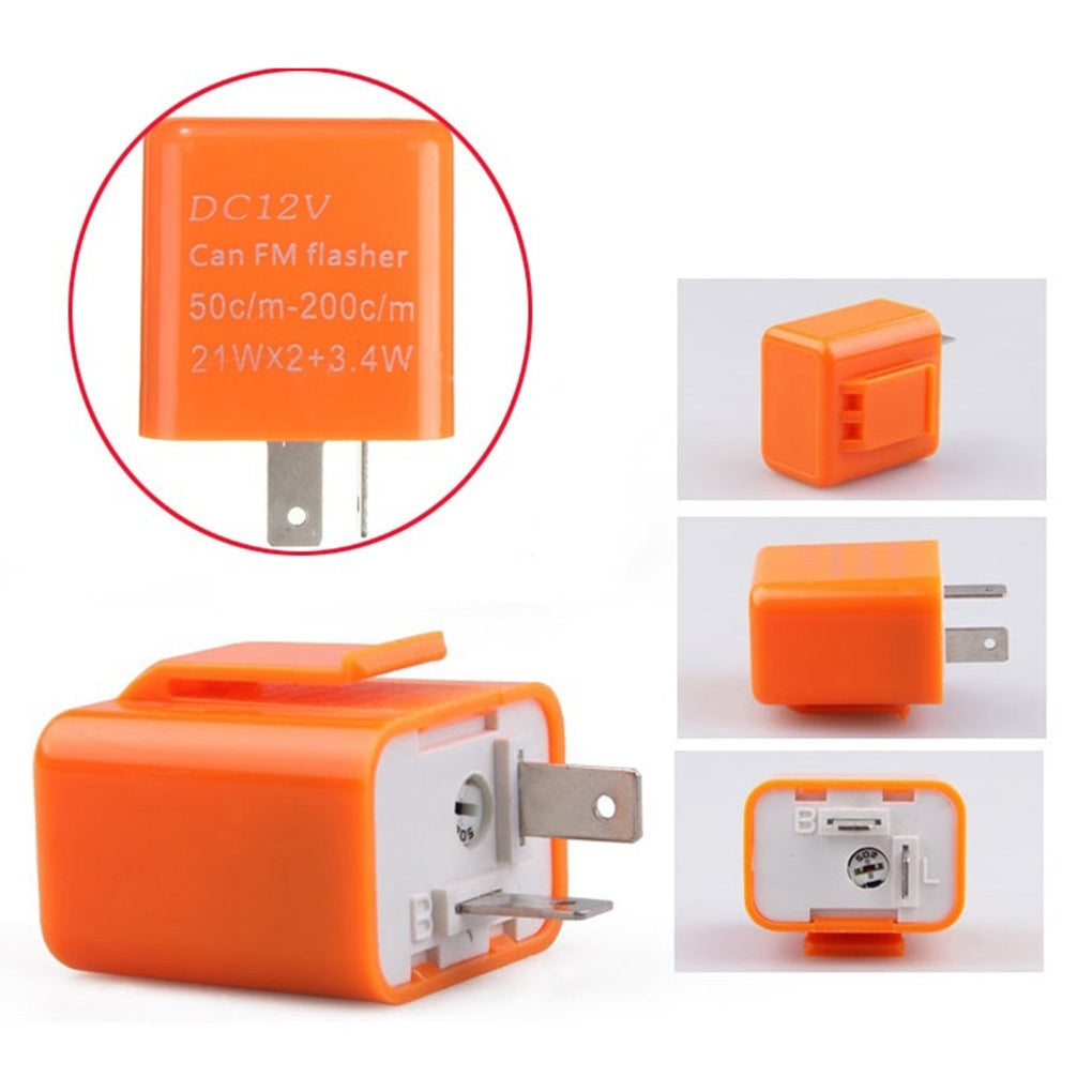 Motorcycle-LED-Turn-Signal-Relay(Fresh-Orange)