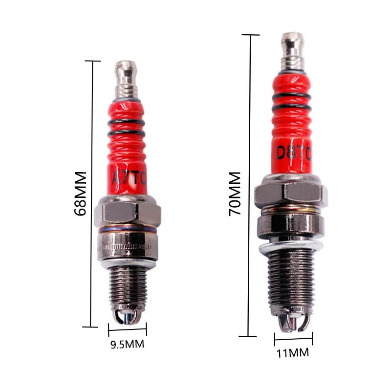 Motorcycle-Spark-Plug-125-150-Pedal-Bend-Beam-Boost-Car-Universal(D8TC)