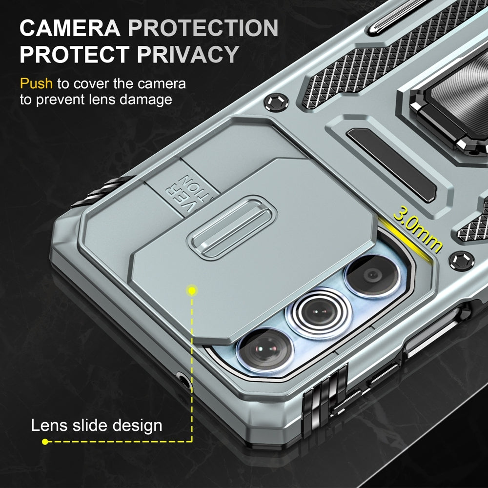Motorola-Edge-30-Pro-Armor-PC-+-TPU-Camera-Shield-Phone-Case(Grey)