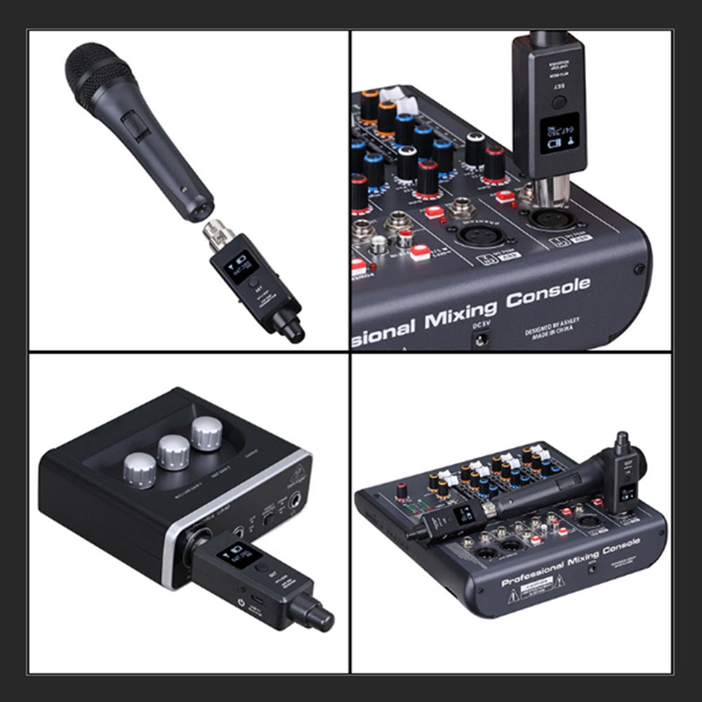 MTU-002-Microphone-Wireless-System-UHF-DSP-Transmitter-&-Receiver-Mic/Line-Two-Modes