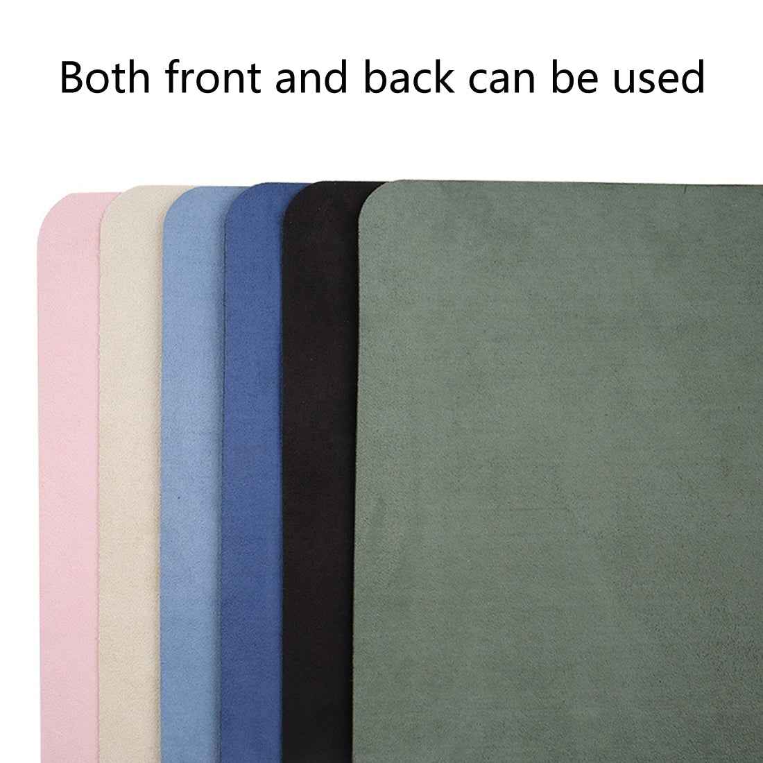 Multifunction-Business-PU-Leather-Mouse-Pad-Keyboard-Pad-Table-Mat-Computer-Desk-Mat,-Size:-60-x-30cm(Pink)
