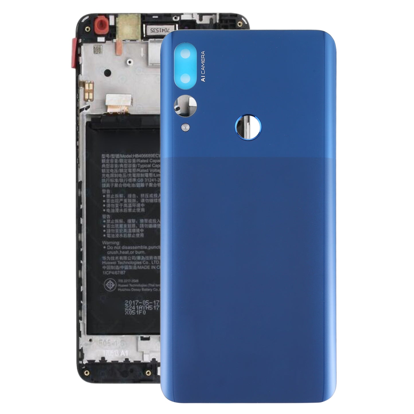 Original-Battery-Back-Cover-for-Huawei-Y9-Prime-(2019)(Blue)