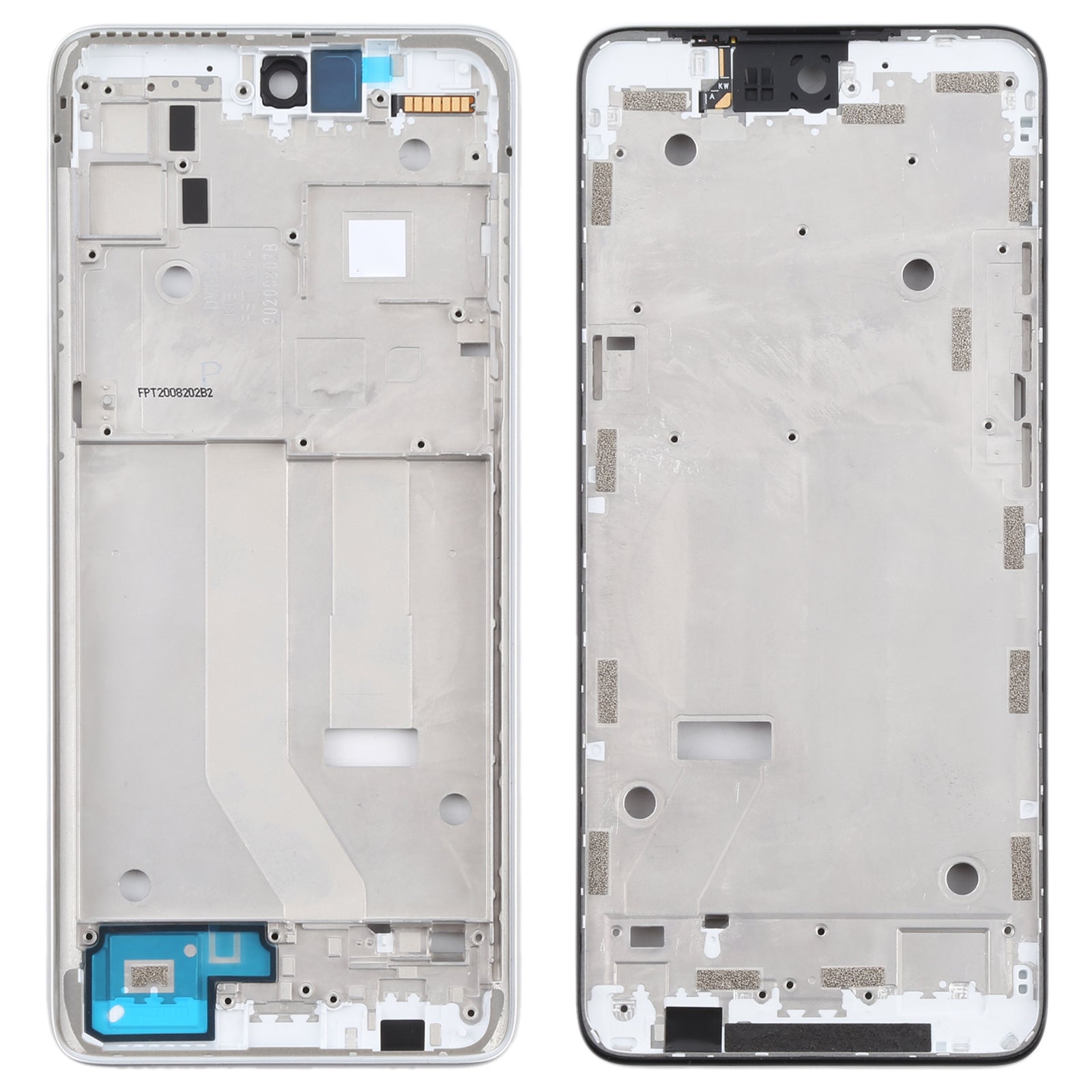 Original-Front-Housing-LCD-Frame-Bezel-Plate-for-Motorola-Moto-G-5G-(Silver)