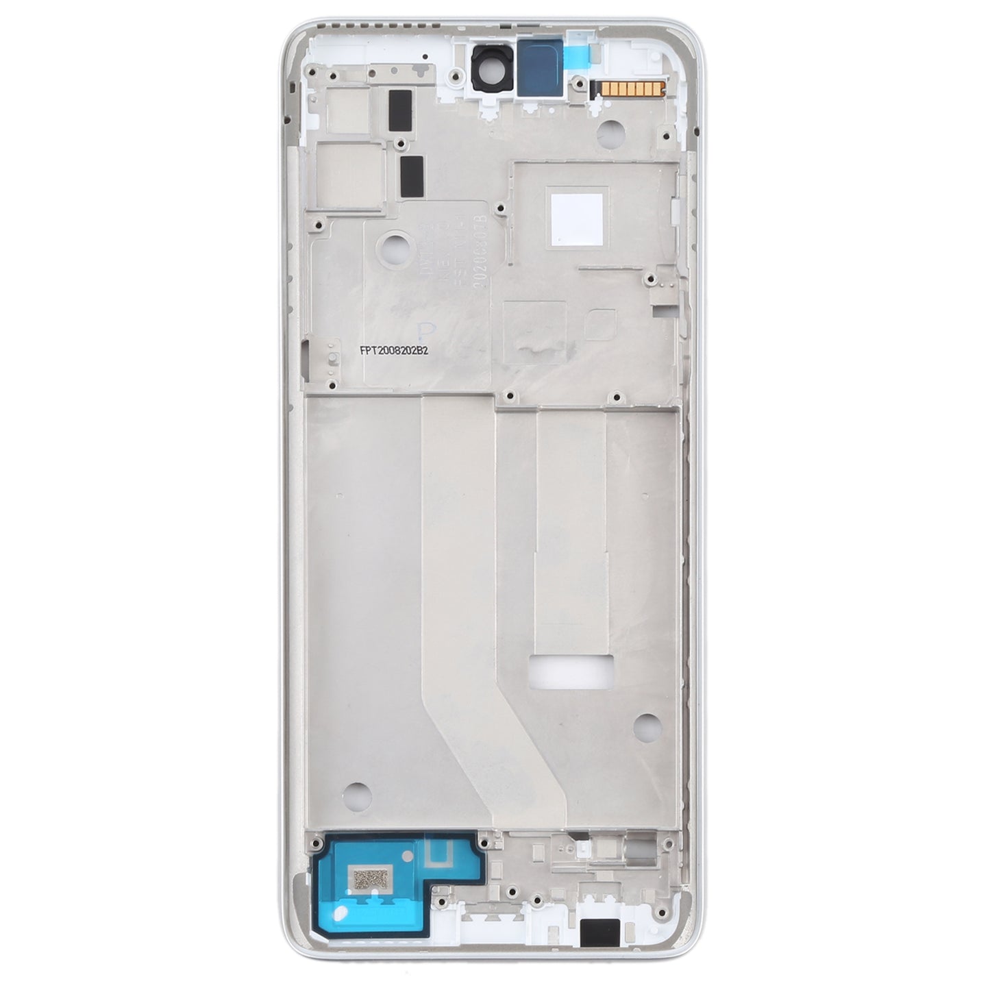 Original-Front-Housing-LCD-Frame-Bezel-Plate-for-Motorola-Moto-G-5G-(Silver)