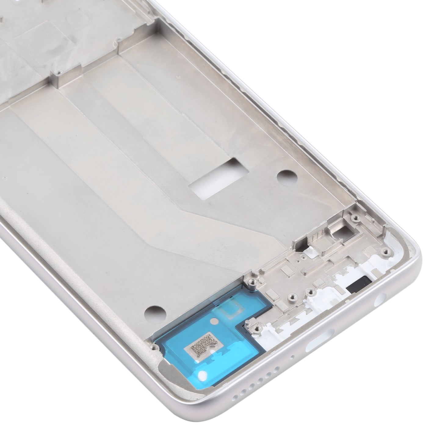 Original-Front-Housing-LCD-Frame-Bezel-Plate-for-Motorola-Moto-G-5G-(Silver)