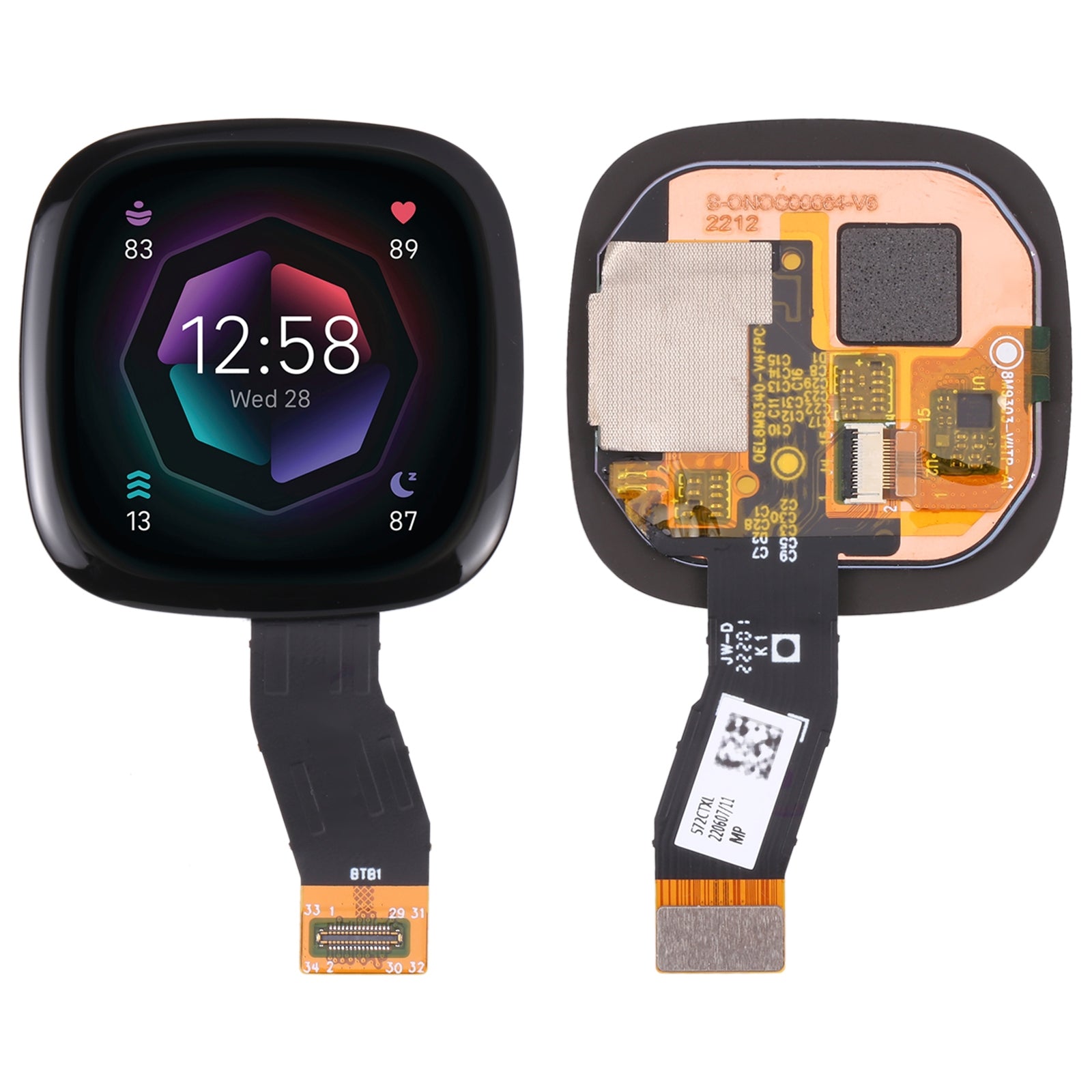 Original-LCD-Screen-For-Fitbit-Sense-2-Digitizer-Full-Assembly