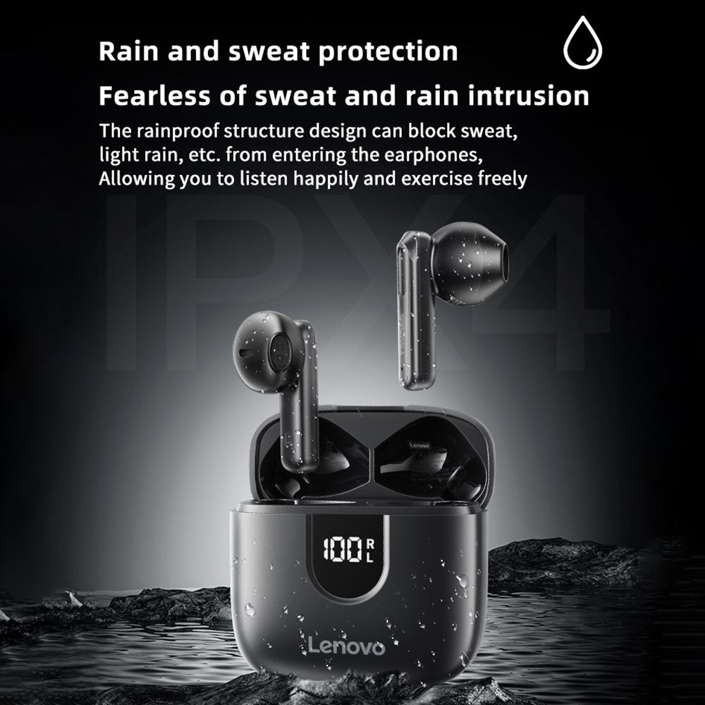Original-Lenovo-EA120-Simple-Semi-In-Ear-True-Wireless-Bluetooth-Earphones(Rock-White)