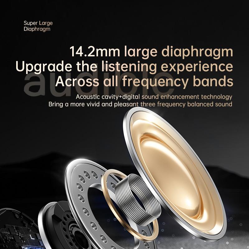 Original-Lenovo-EA305-Ear-mounted-Digital-Display-True-Wireless-Bluetooth-Earphones(Rock-White)