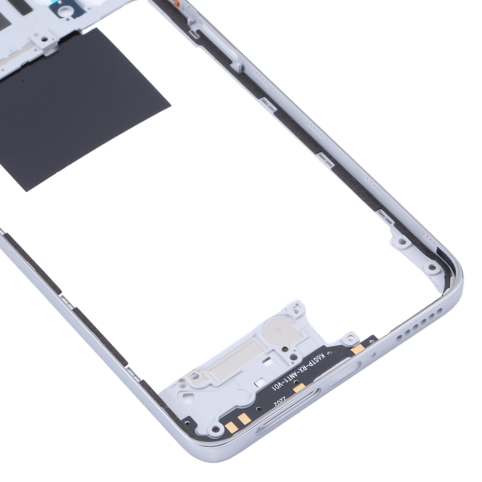 Original-Middle-Frame-Bezel-Plate-for-Xiaomi-Redmi-Note-11-Pro-4G-2201116TG-2201116TI(Silver)