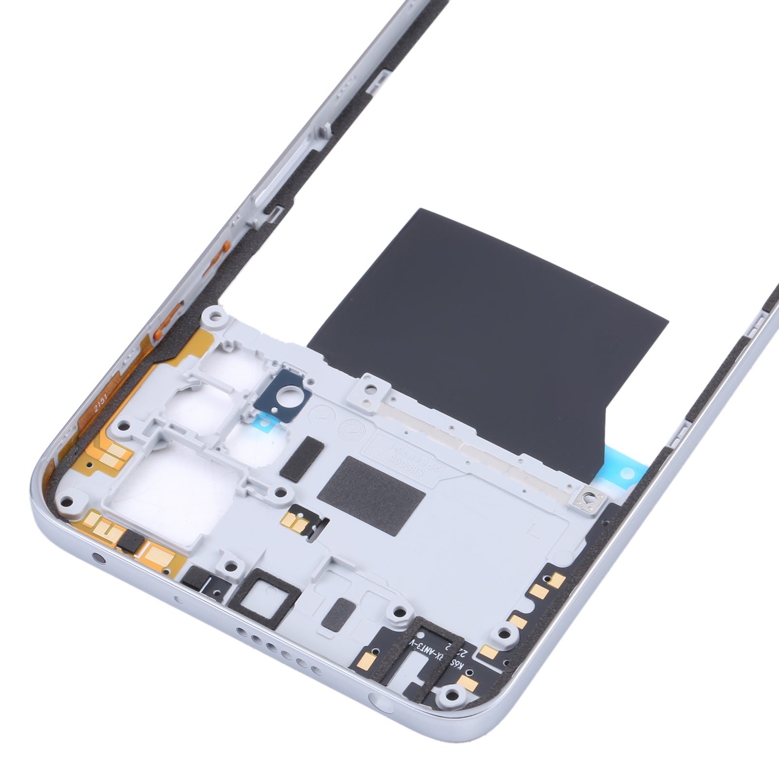 Original-Middle-Frame-Bezel-Plate-for-Xiaomi-Redmi-Note-11-Pro-4G-2201116TG-2201116TI(Silver)