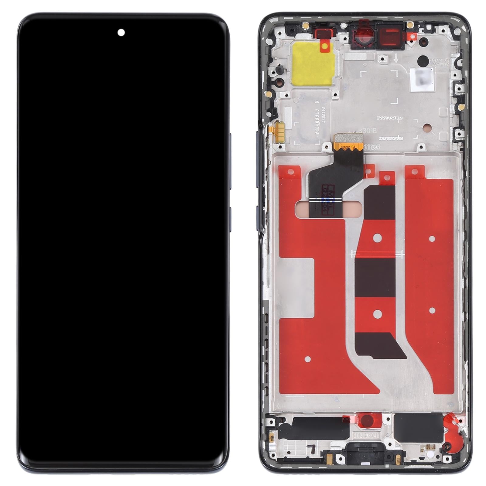 Original-OLED-LCD-Screen-for-Huawei-Nova-9-Digitizer-Full-Assembly-with-Frame(Black)