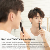 Original-Xiaomi-Youpin-ShowSee-DC-1.5V-2W-Portable-Waterproof-Safe-Electric-Nose-Hair-Trimmer-Shave-Blade