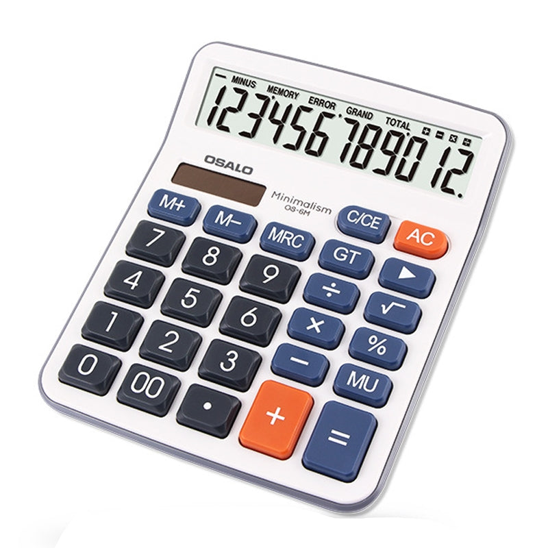 OSALO-OS-6M-12-digit-Office-Desktop-Calculator-Solar-Dual-Power-Calculator