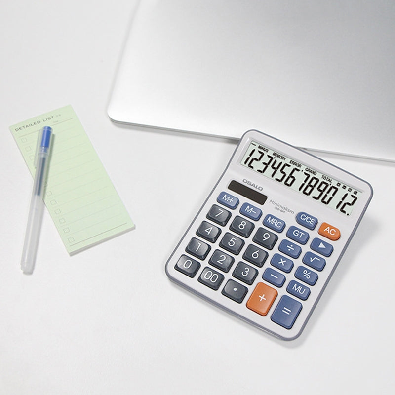 OSALO-OS-6M-12-digit-Office-Desktop-Calculator-Solar-Dual-Power-Calculator