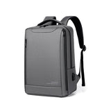 OUMANTU-2106-1-Lightweight-Business-Laptop-Backpack-Large-Capacity-USB-Charging-Daypack-For-Work,-Travel,-Gym(Gray)