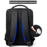 OUMANTU-2106-1-Lightweight-Business-Laptop-Backpack-Large-Capacity-USB-Charging-Daypack-For-Work,-Travel,-Gym(Gray)