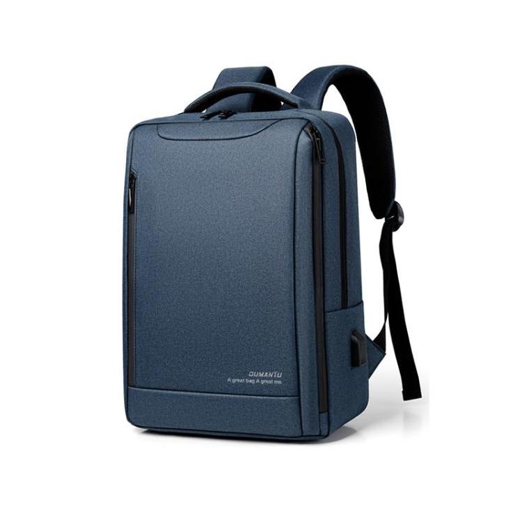 OUMANTU-2106-1-Lightweight-Business-Laptop-Backpack-Large-Capacity-USB-Charging-Daypack-For-Work,-Travel,-Gym(Blue)
