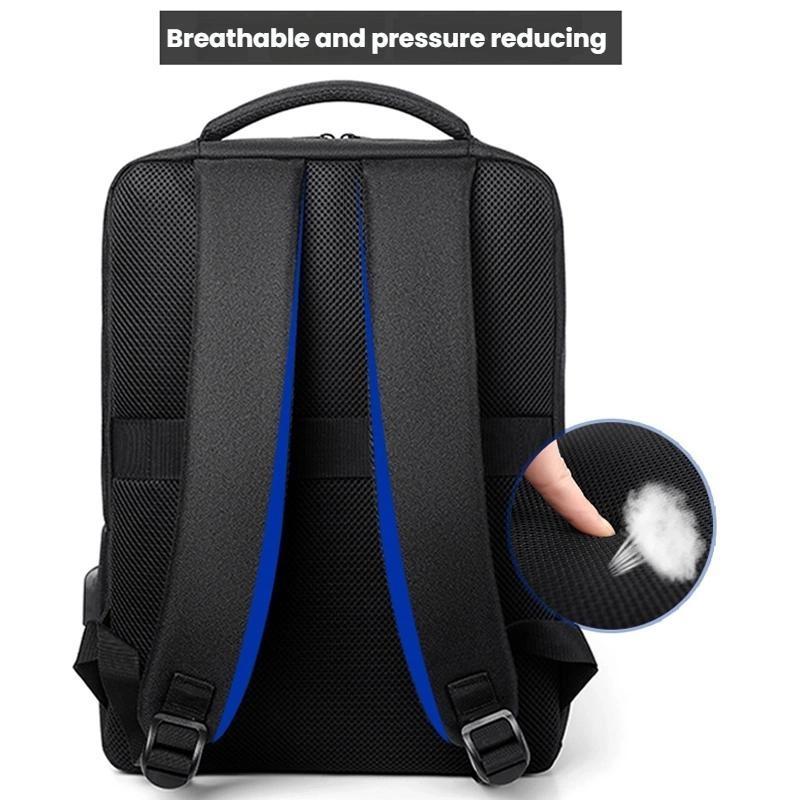 OUMANTU-2106-1-Lightweight-Business-Laptop-Backpack-Large-Capacity-USB-Charging-Daypack-For-Work,-Travel,-Gym(Blue)