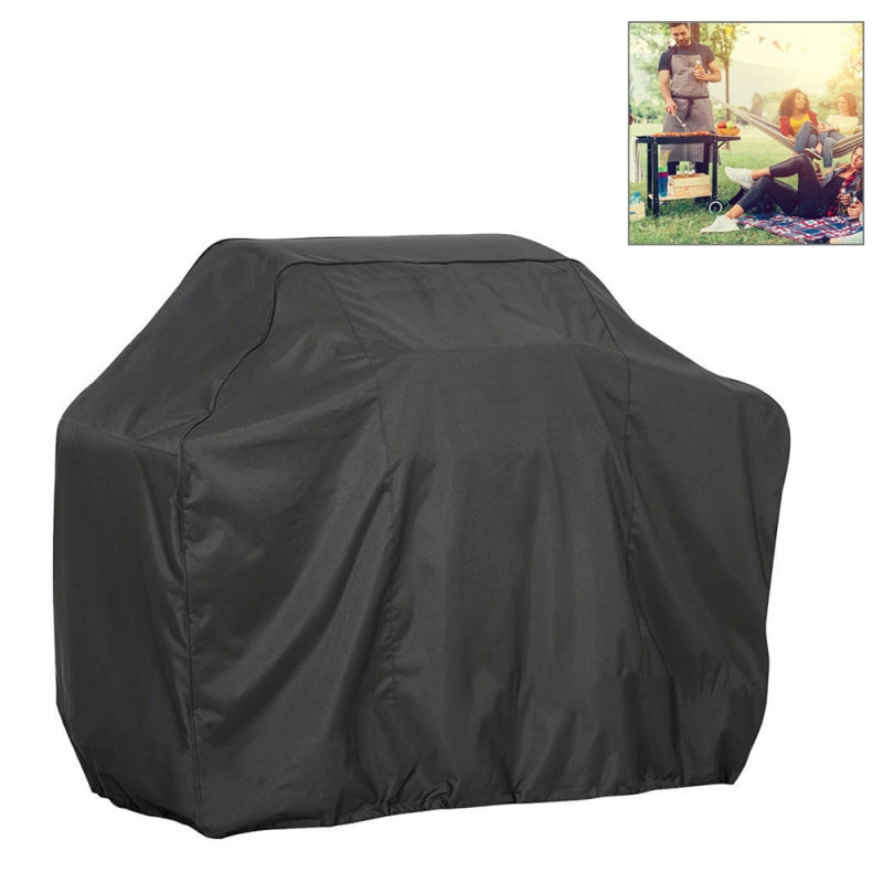 Outdoor-Anti-UV-Waterproof-Dust-proof-210D-Oxford-Cloth-BBQ-Square-Protective-Bag-Charcoal-Barbeque-Grill-Cover,-Size:-190x70x117cm(Black)