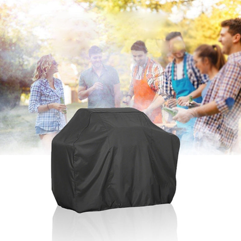Outdoor-Anti-UV-Waterproof-Dust-proof-210D-Oxford-Cloth-BBQ-Square-Protective-Bag-Charcoal-Barbeque-Grill-Cover,-Size:-190x70x117cm(Black)