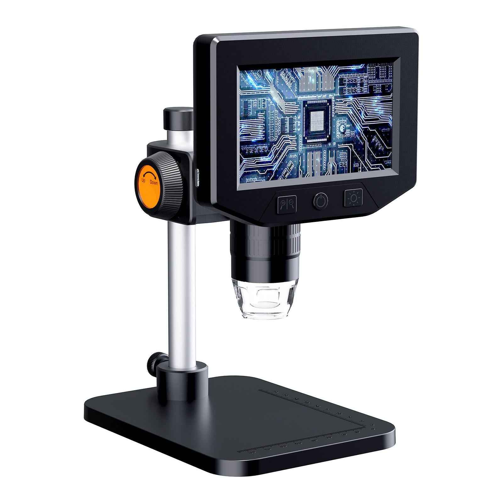 P220-4.3-inch-200W-Pixel-1000x-HD-Microscope(Black)
