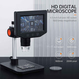 P220-4.3-inch-200W-Pixel-1000x-HD-Microscope(Black)