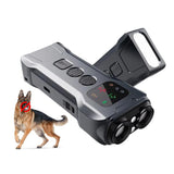 P9-Dual-Head-Ultrasonic-Dog-Deterrent-Rechargeable-Anti-Bark-Device-with-Color-Screen,-LED-Tail-Light(Black)