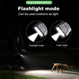 P9-Dual-Head-Ultrasonic-Dog-Deterrent-Rechargeable-Anti-Bark-Device-with-Color-Screen,-LED-Tail-Light(Black)