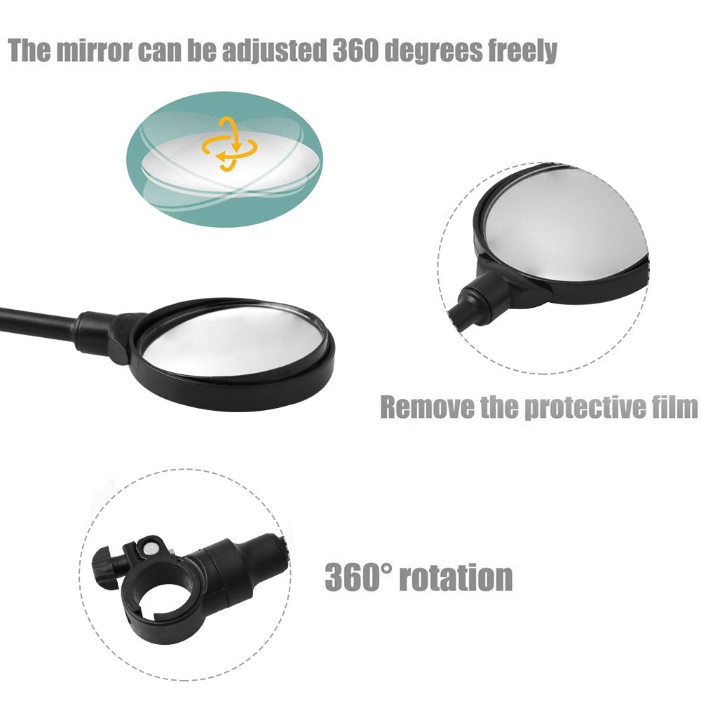 Pair-Mountain-Bike-/-Electric-Motorcycle-Multifunctional-Adjustable-Handlebar-Rearview-Mirror