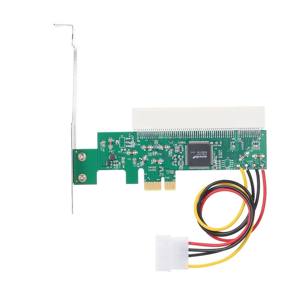 PCI-E-to-PCI-Adapter-Card-Converter-with-4Pin-Power-Supply