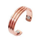 Personality-Ring-Magnetic-Health-Ring-Creative-Jewelry-Open-Ring(Glossy-black)