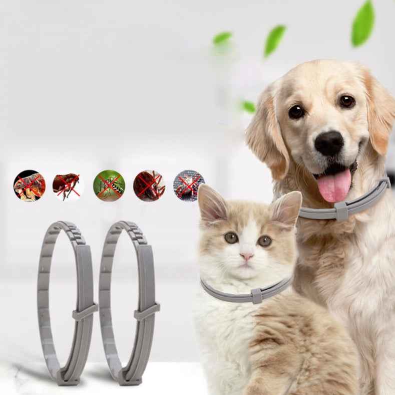Pet Flea & Anti-Lice Collar Pet In Vitro Insect Repellent Ring, Size:Cat/38cm