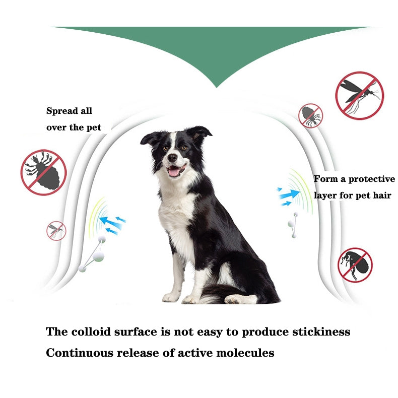 Pet-Flea-&-Anti-Lice-Collar-Pet-In-Vitro-Insect-Repellent-Ring,-Size:Cat/38cm