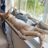 Pets-Suction-Cup-Cat-Hammock-Window-Hanging-Hammock(Khaki)