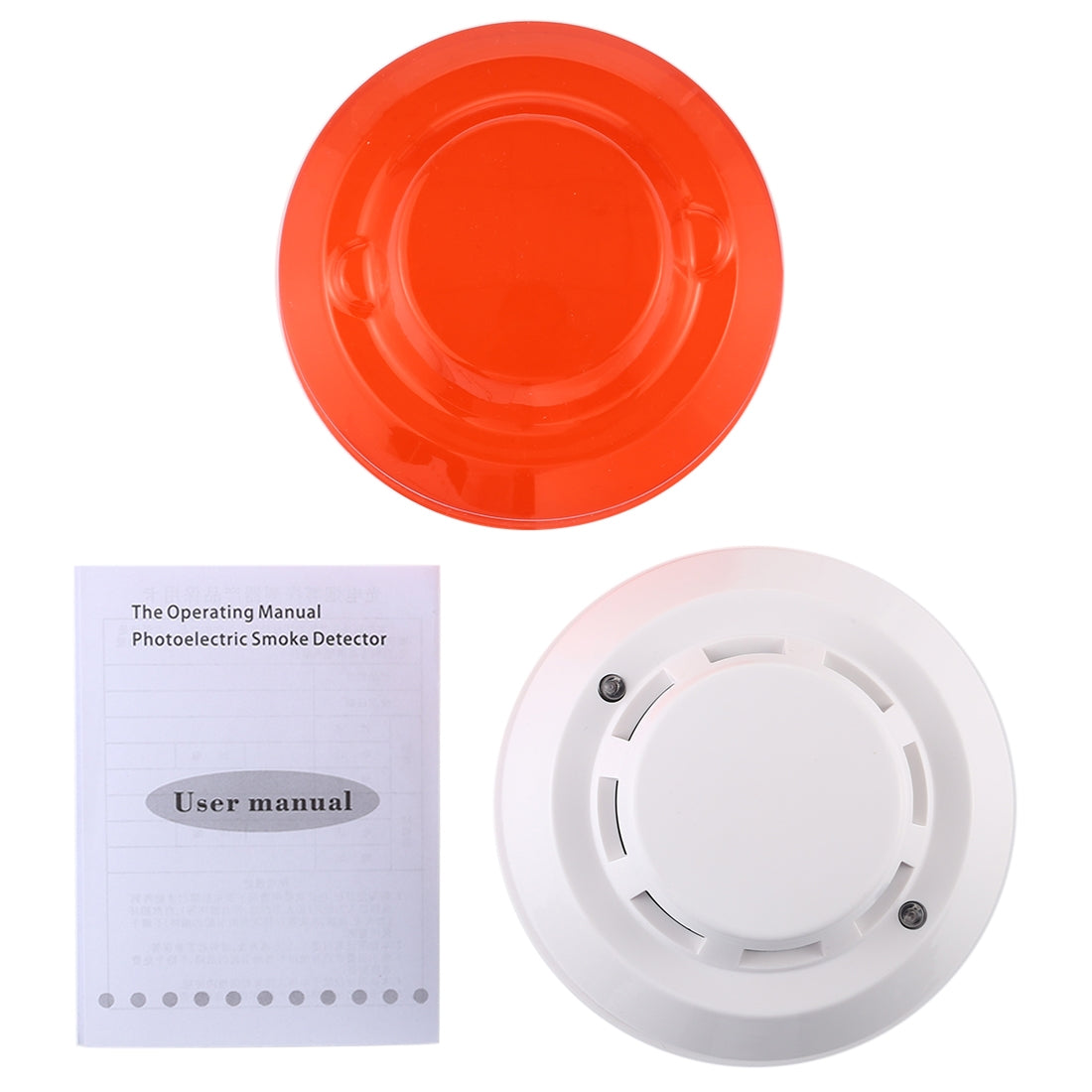 Photoelectric-Smoke-Detector-with-Red-LED-Indicator(White)