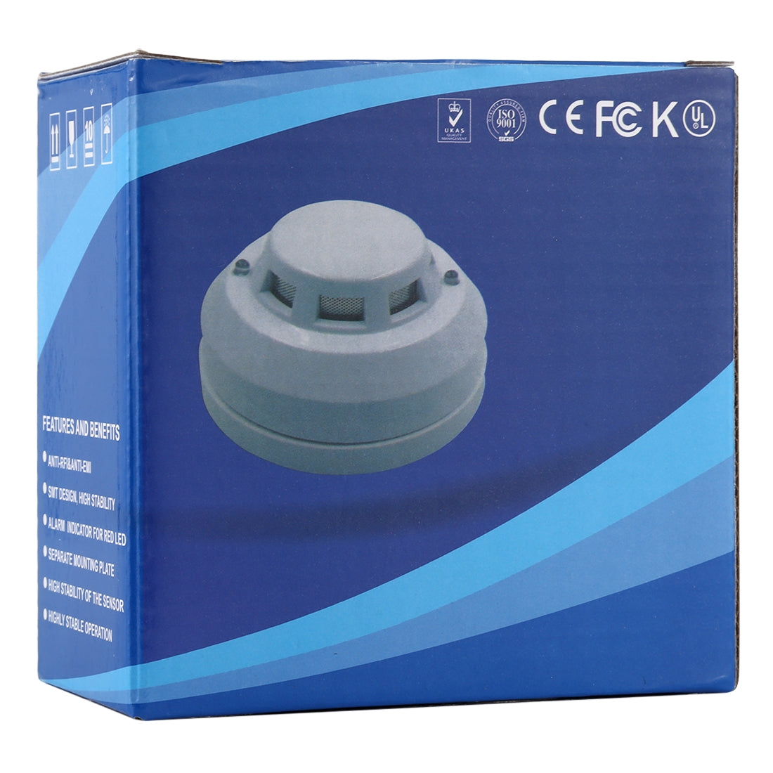 Photoelectric-Smoke-Detector-with-Red-LED-Indicator(White)