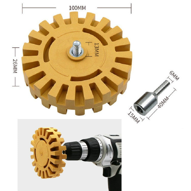 Pneumatic-Rubber-Removal-Wheel-Rubber-Polishing-Wheel-Car-Tire-Polishing-Wheel,-Specification:26mm-(Thick-Section)