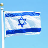 Polyester-Material-Israel-Flag,-Size:-150*90cm