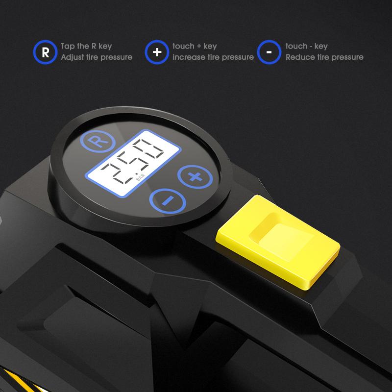 Portable-Intelligent-Digital-Display-Electric-Air-Pump-Car-Tires(Black)