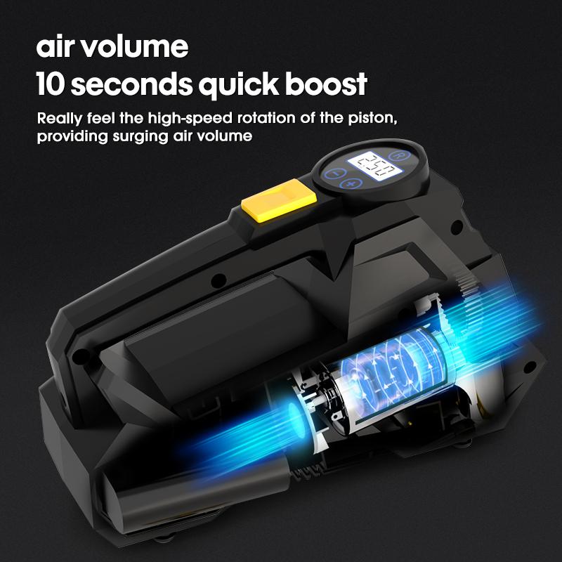 Portable-Intelligent-Digital-Display-Electric-Air-Pump-Car-Tires(Black)