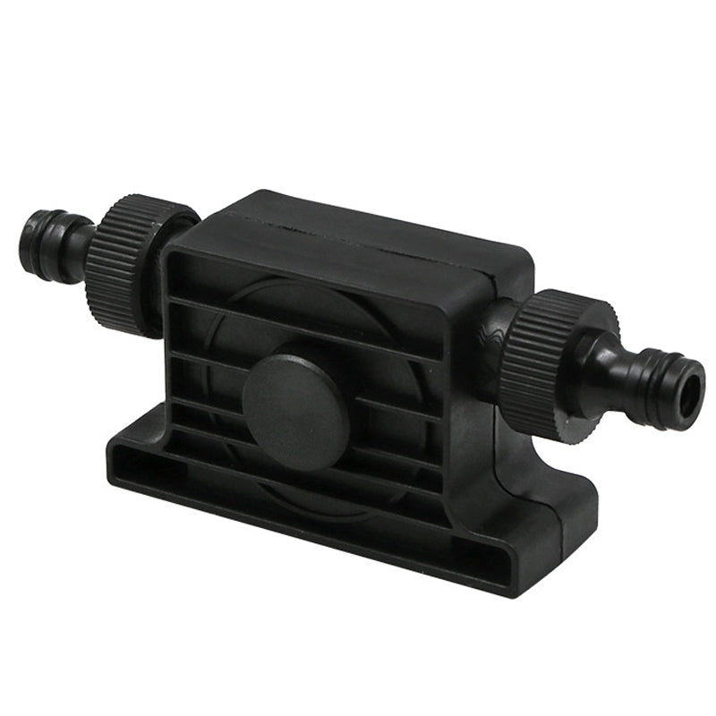 Portable-Mini-Water-Pump-Electric-Drill-Driven-High-Flow-Oil-Pump,-Standard-With-Two-Connectors(Black)