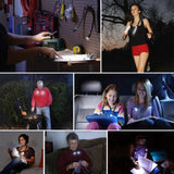 Portable-U-shaped-LED-Flexible-Handsfree-Hug-Neck-Reading-Book-Lamp-Torch(Pink)