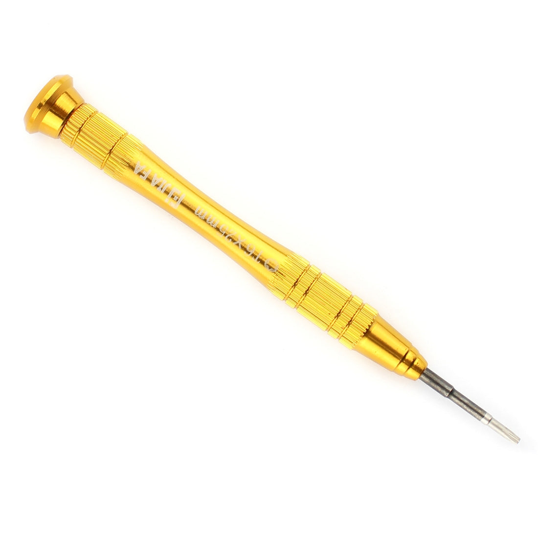 Professional-Repair-Tool-Open-Tool-25mm-T6-Hex-Tip-Socket-Screwdriver(Gold)