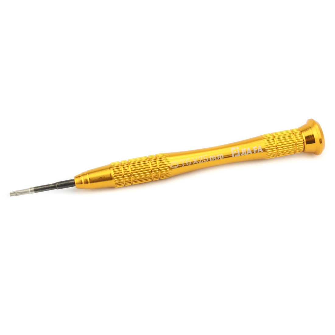 Professional-Repair-Tool-Open-Tool-25mm-T6-Hex-Tip-Socket-Screwdriver(Gold)