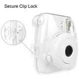 Protective-Crystal-Shell-Case-with-Strap-for-FUJIFILM-instax-mini-9-/-mini-8+-/-mini-8(Transparent)