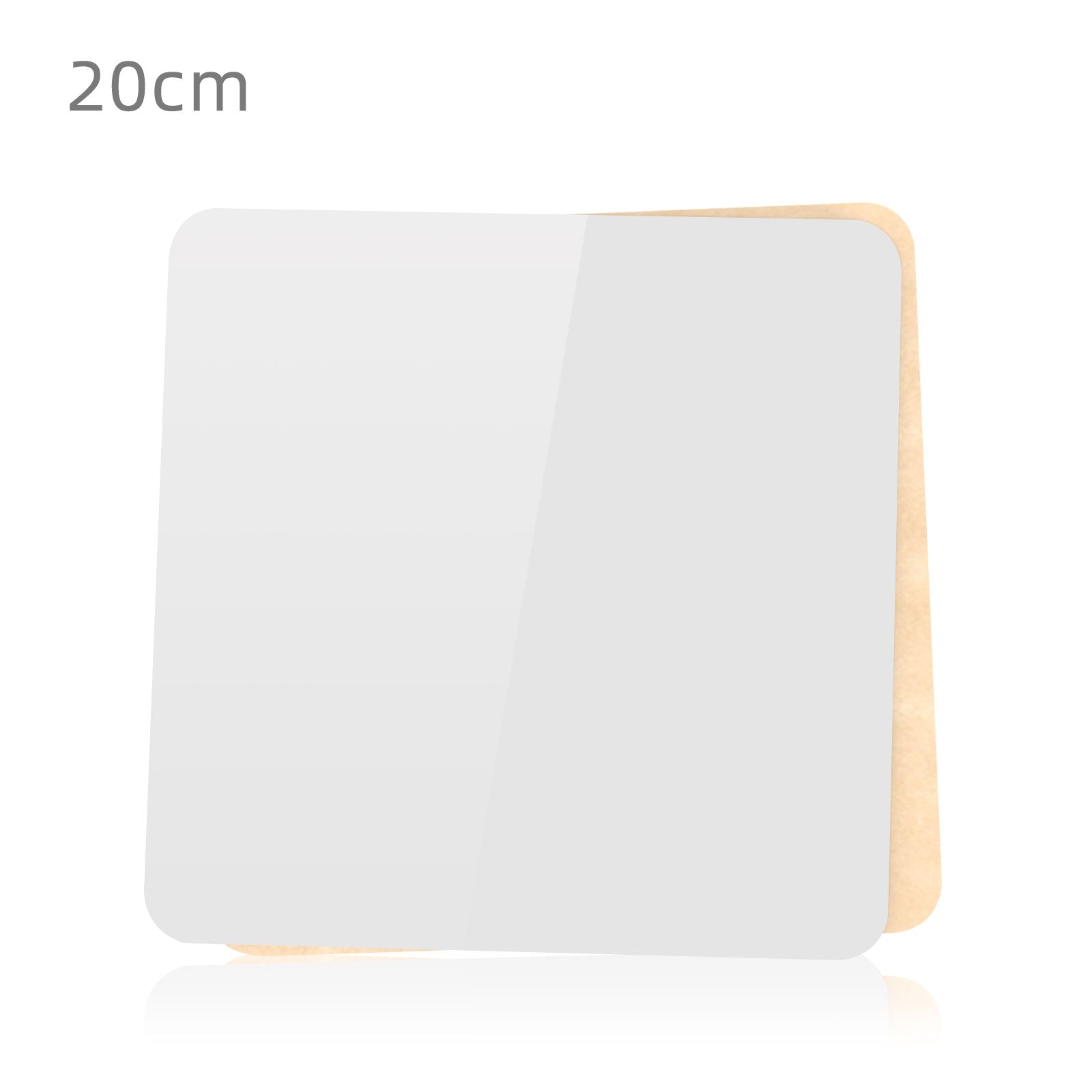 PULUZ-20cm-Photography-Acrylic-Reflective-Display-Table-Background-Board(White)