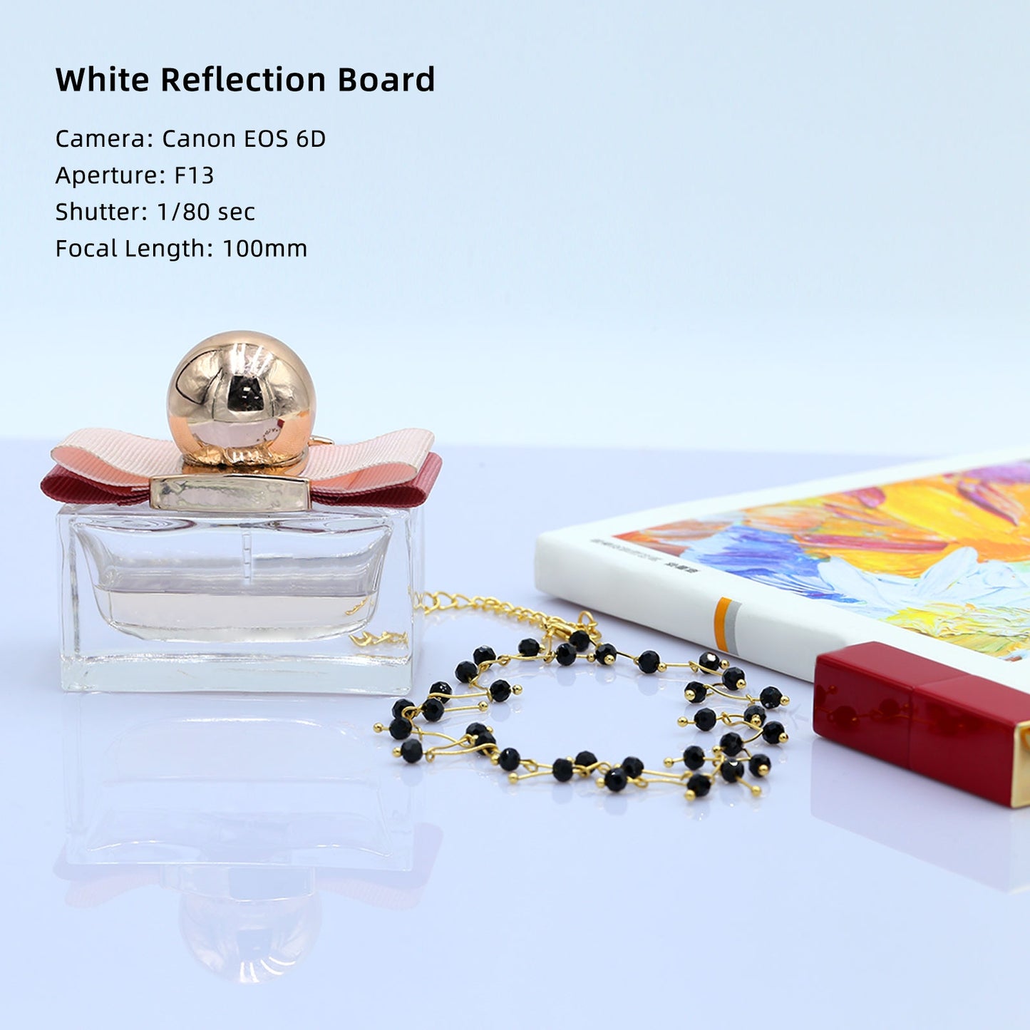 PULUZ-20cm-Photography-Acrylic-Reflective-Display-Table-Background-Board(White)