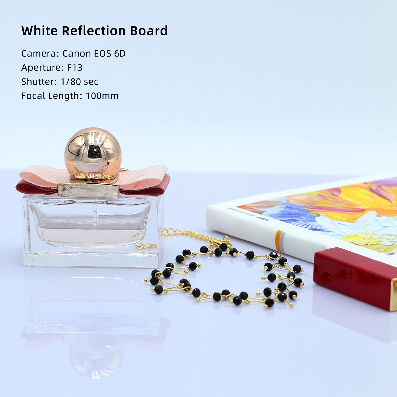 PULUZ-20cm-Photography-Acrylic-Reflective-Display-Table-Background-Board(White)