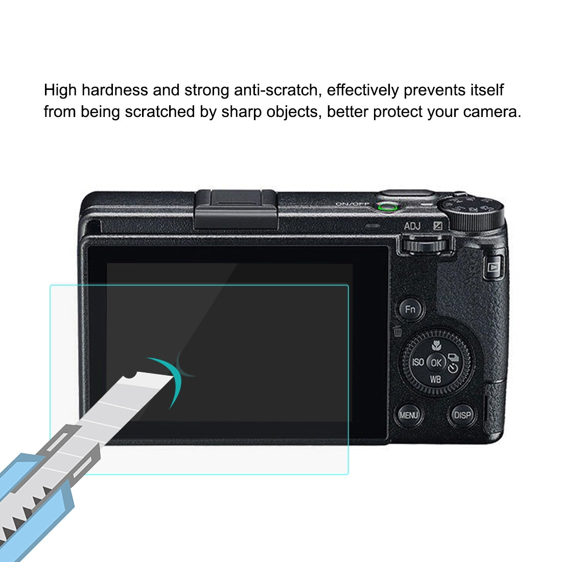 PULUZ-2.5D-9H-Tempered-Glass-Film-for-Ricoh-GR-III