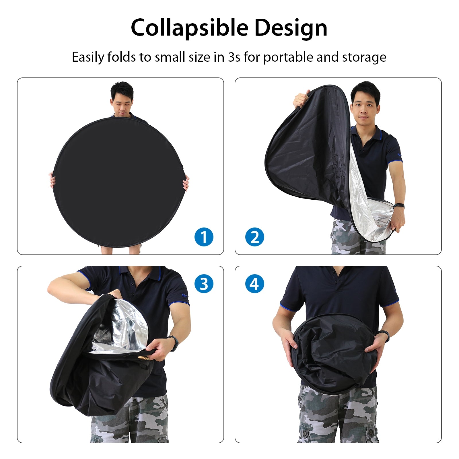 PULUZ-80cm-5-in-1-(Silver-/-Translucent-/-Gold-/-White-/-Black)-Folding-Photo-Studio-Reflector-Board